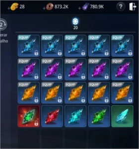 acc Mir4 lvl 53 60k com pet epico