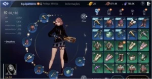 acc Mir4 lvl 53 60k com pet epico