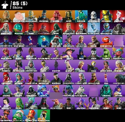 Conta Fortnite | 85 Skins | Sub-Zero (MK3) | Entrega automát
