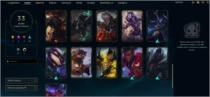 Conta Platina IV 34pdl 10k de Essencia Azul - League of Legends LOL