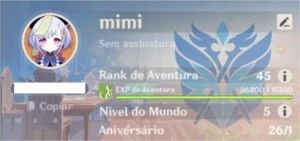 ✨ CONTA GENSHIN IMPACT AR 45 (CHILDE + RAIDEN + TRÊS T5) ✨