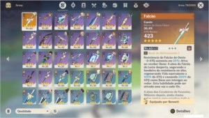 ✨ CONTA GENSHIN IMPACT AR 45 (CHILDE + RAIDEN + TRÊS T5) ✨