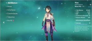GENSHIN IMPACT AR55 DILUC-XIAO-VENTI-KEQING-JEAN-QIQI+ARMAS