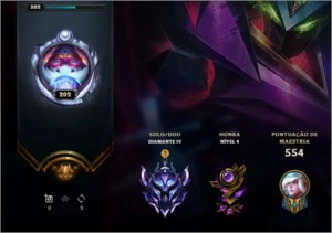 CONTA MAIN DESDE 2013 159 SKINS - League of Legends LOL