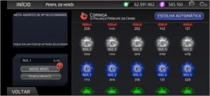 Vendo conta no Dc Legends (android) - Outros