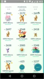 Conta pokémon Go -30