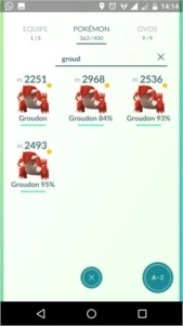 Conta pokémon Go -30