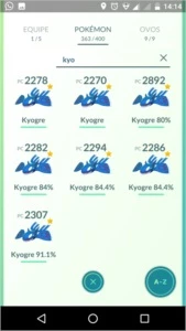 Conta pokémon Go -30