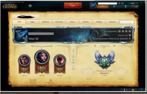 CONTA DIAMANTE 5 - League of Legends LOL