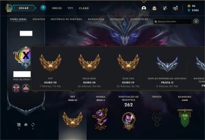 Conta LOL - 67 skins + 96 champs (email não confirmado) - League of Legends