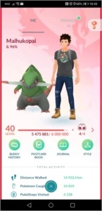 Conta pokemon lvl 40 top - Pokémon