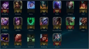 Conta Platina - League of Legends LOL