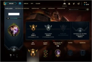 Conta prata 2 Com skin do darius - League of Legends LOL