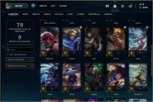 Conta prata 2 Com skin do darius - League of Legends LOL