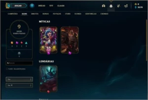 Conta prata 2 Com skin do darius - League of Legends LOL