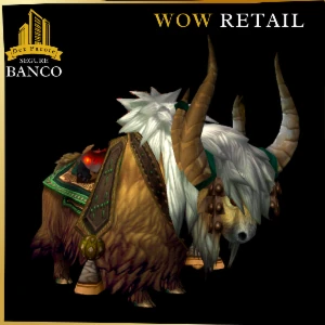 Montaria Wow - Boi da Tartária Amarelado - Blizzard
