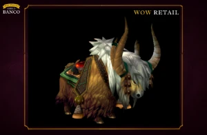 Montaria Wow - Boi da Tartária Amarelado - Blizzard