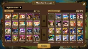 Conta Summoners War Mid Game