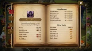 Conta Summoners War Mid Game