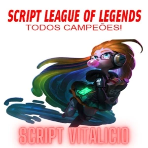SCRIPT LOL, TODOS OS CAMPEÔES + VITALICIO [2022] ATUALIZADO - League of Legends