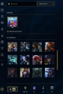 Conta League of Legends Full Acesso - 142 Champs e 100 Skins LOL