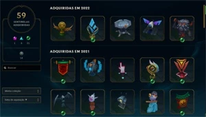 CONTA LEGUE OF LEGENDS RARA - League of Legends LOL
