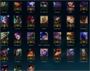 CONTA DE LOL UNRANKED - 31 CAMPEÕES - 2 SKINS - League of Legends