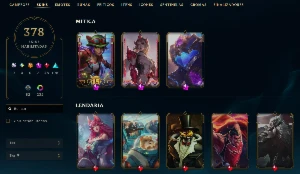 1400 Skins + 311 Pequenas Lendas - League of Legends LOL