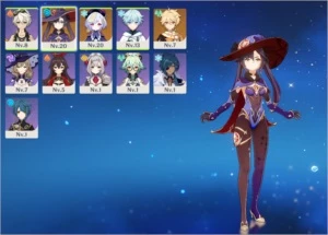Mona + Qiqi - Genshin Impact