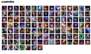 Conta prata 2 com 112 Champs e 120 Skins + 1 Prestigio - League of Legends LOL