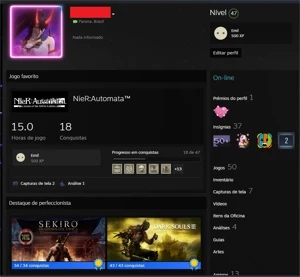 Conta Steam (muitos jogos TRIPLO A)