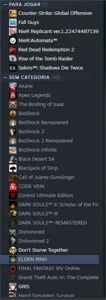 Conta Steam (muitos jogos TRIPLO A)