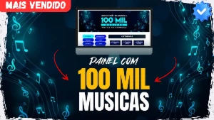 Pack de Mp3 Com 100 Mil Músicas
