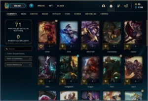 Conta prata 2 com 3 Gemas - League of Legends LOL