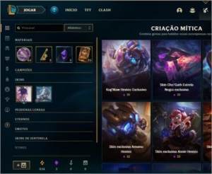 Conta prata 2 com 3 Gemas - League of Legends LOL