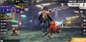 Conta Free Fire nova