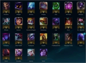 Conta  League of Legends 69 campeões. LOL