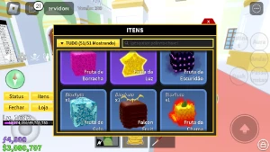 conta blox fruits - Roblox