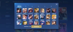 conta de hok honor of kings com 198 skins
