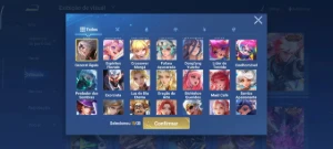 conta de hok honor of kings com 198 skins