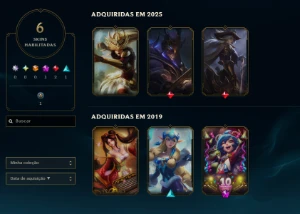 Contas 30+ League Of Legends LOL