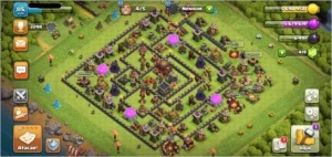 CENTRO DE VILA NÍVEL 10 - Clash of Clans