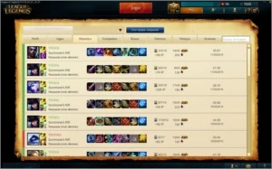 Conta Ouro III League of Legends LOL