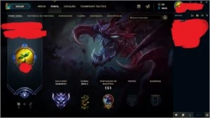 Conta LOL D1 - League of Legends
