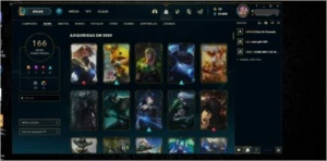 CONTA LEAGUE OF LEGENDS OURO, VALOR NEGOCIÁVEL LOL