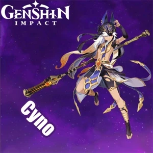 Contas Genshin Impact AR 5 com Cyno