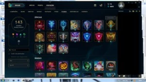 Conta Season1 180 Skins Full Champs - League of Legends LOL