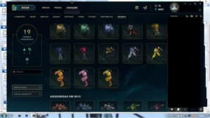 Conta Season1 180 Skins Full Champs - League of Legends LOL