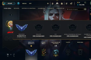 Conta lol diamante 4 sem email verificado - League of Legends