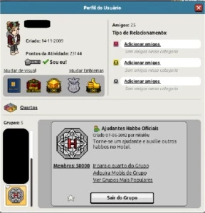 Conta Habbo 2009+Emblemas+Placar 23k